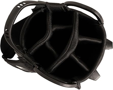 Benross By American Golf Pro 5 Golf Stand Bag with 6-Way Club Divider & Travel Support Rod - Lightweight Water-Resistant Carry Bag with Dual Straps & 5 Pockets