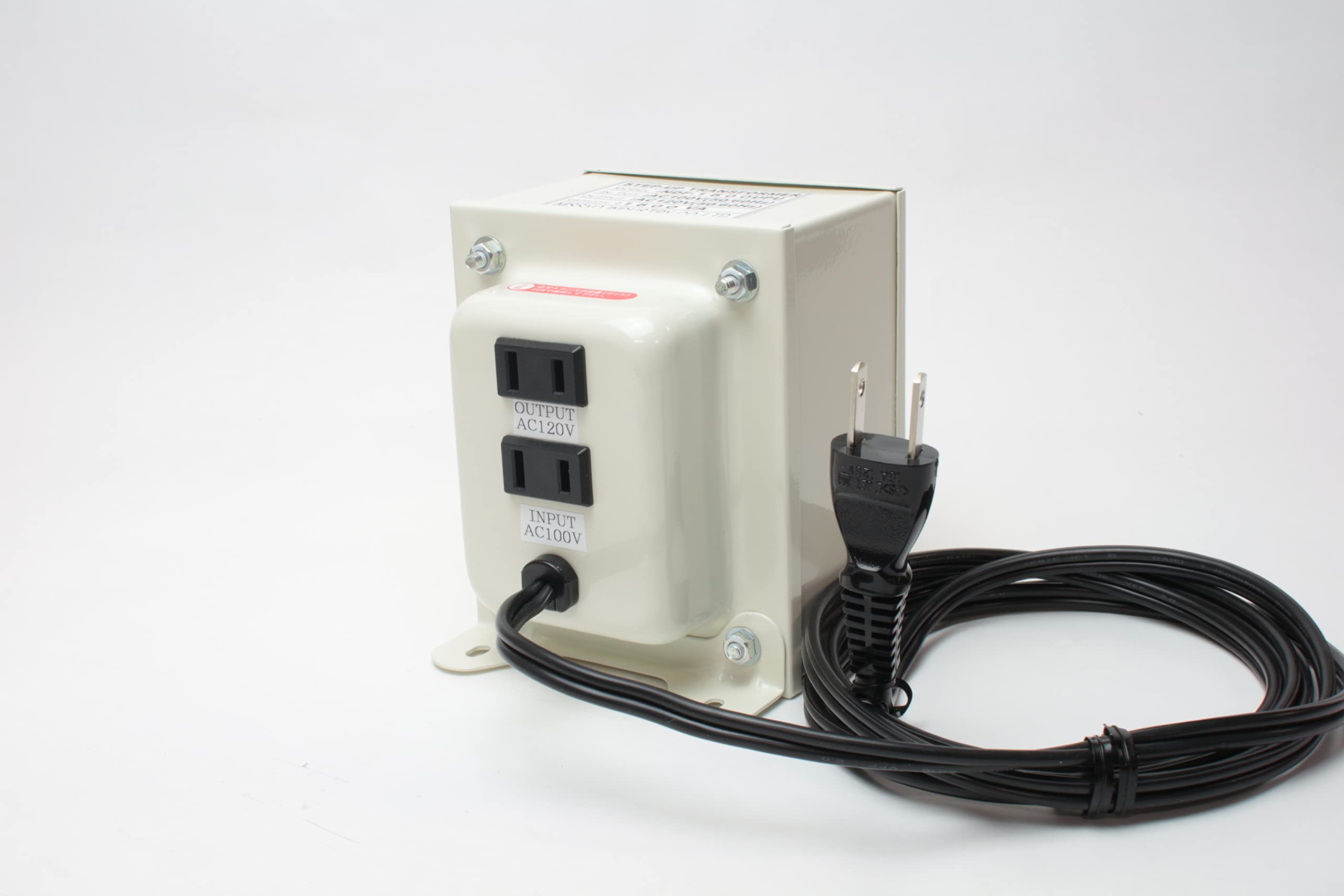 Amazon.co.jp: 日章工業 アップトランス 白 1500W UPUシリーズ 1500W 