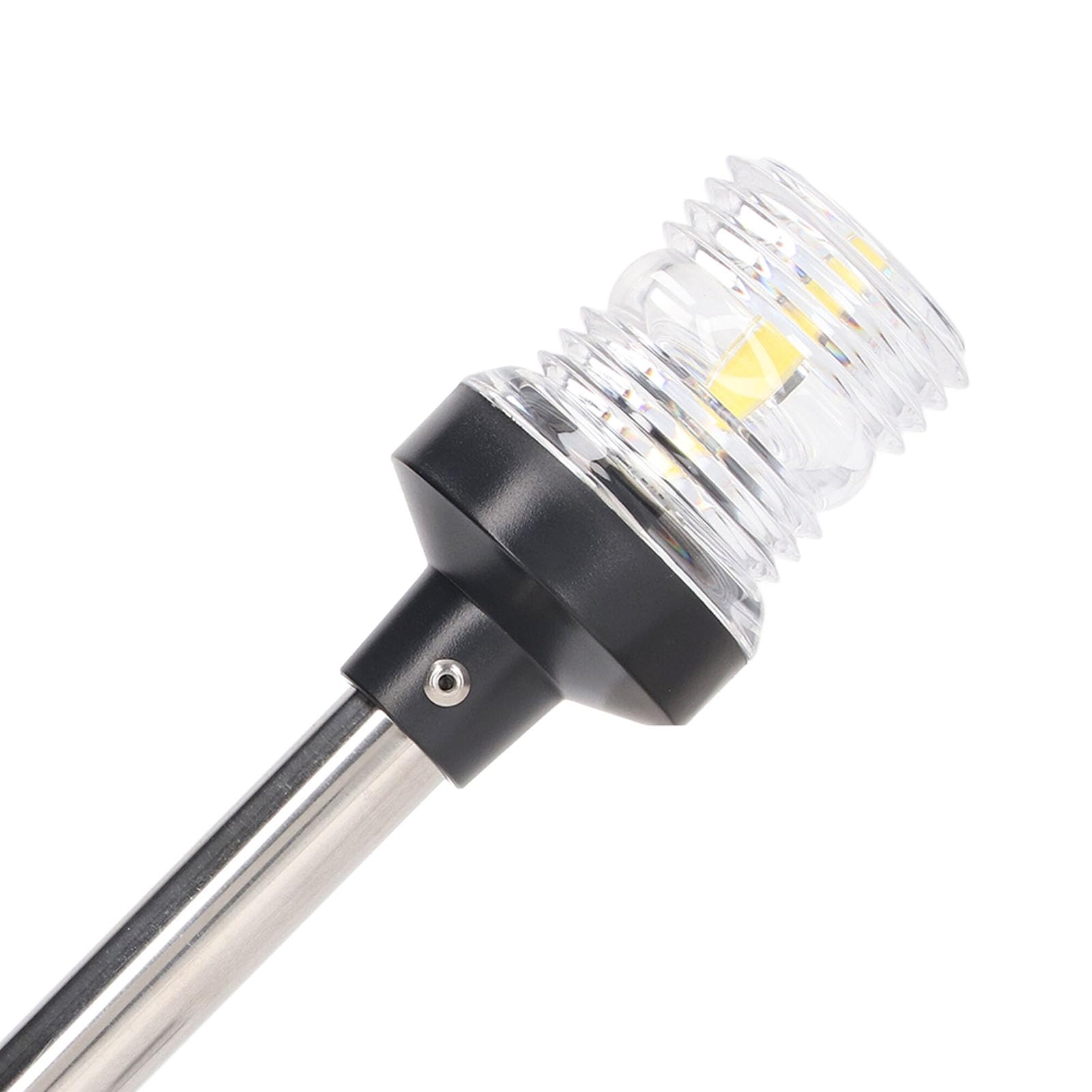 Luce di poppa per barca pieghevole a LED ad alta visibilità - Luce di navigazione impermeabile IP66 per la sicurezza marittima, 12 V 24 V CC, perfetta per diportisti e marinai