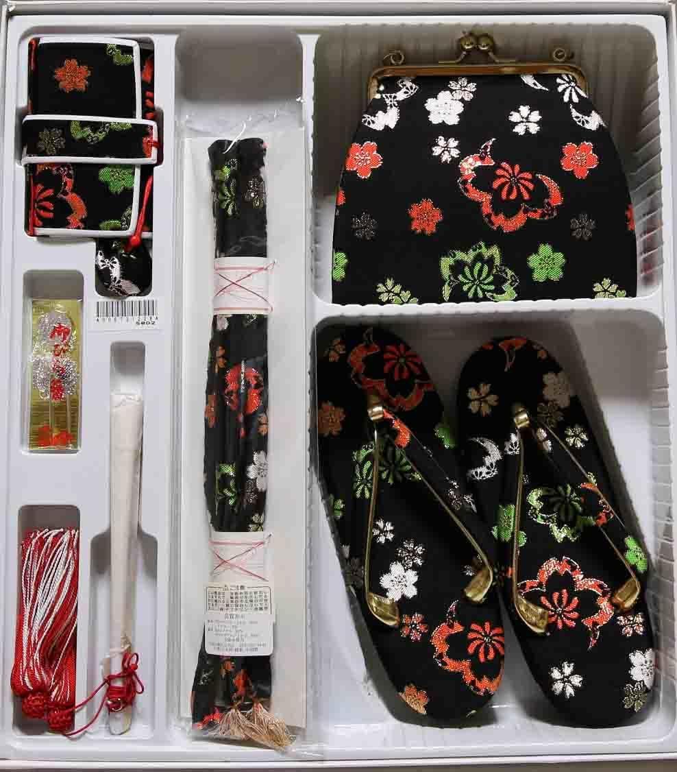 小柄色絵高彫象嵌「梅枝絵」後藤光久在銘名品