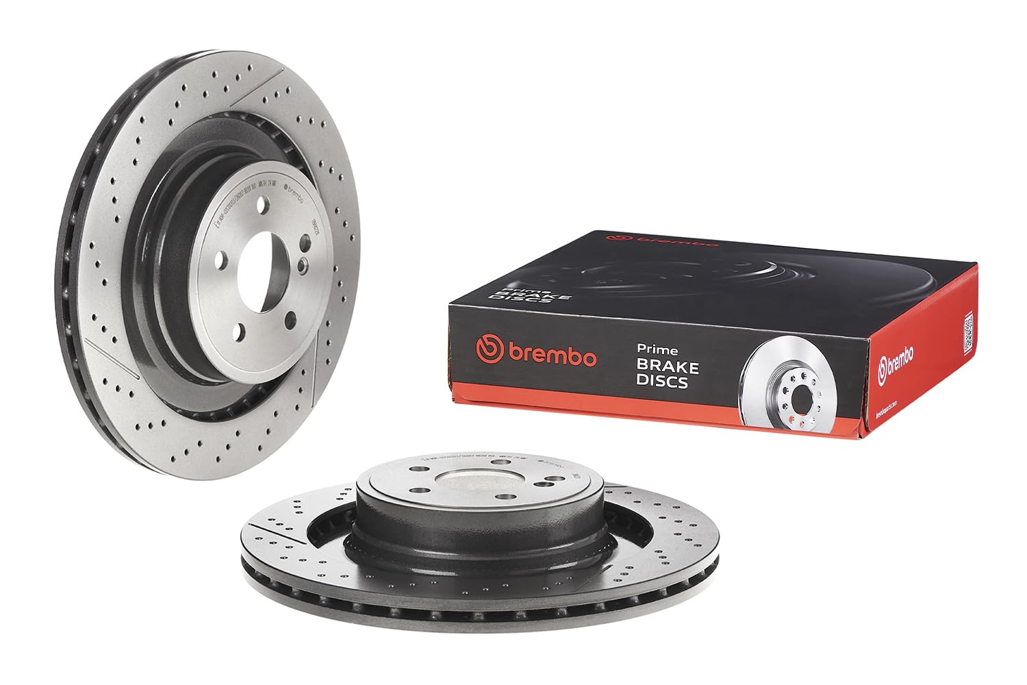 Amazon.com: Brembo 09.A822.11 UV Coated Pillar Vented