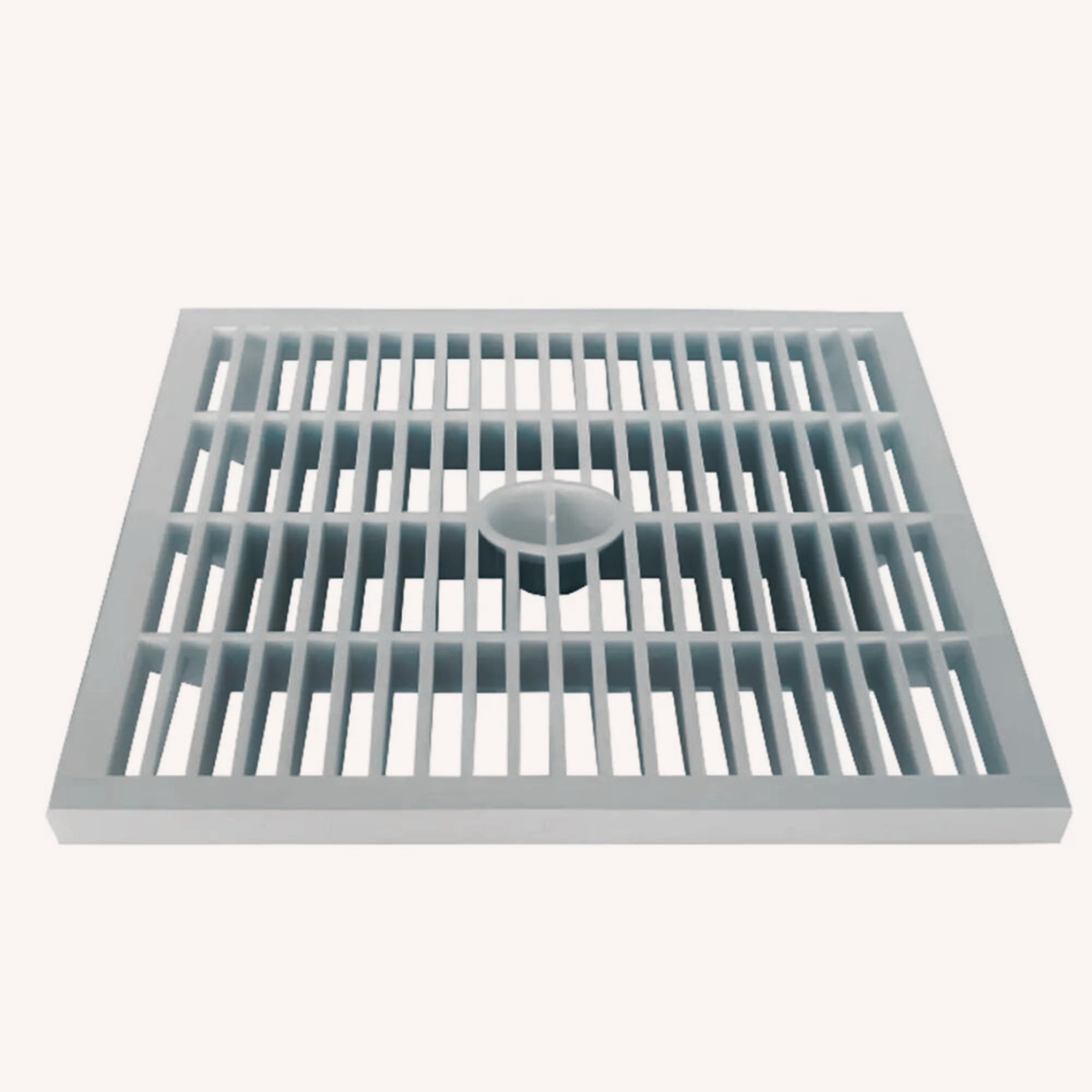 Zeker Grille pour Regard, pour collecteur des eaux - Grille de Regard renforcé (20 x 20 cm)