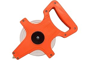 Open Reel 300-Foot Fiberglass Pool Shell Measuring Tape