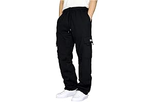 Men's Fleece Cargo Sweatpants: Ultimate Comfort and Functionality