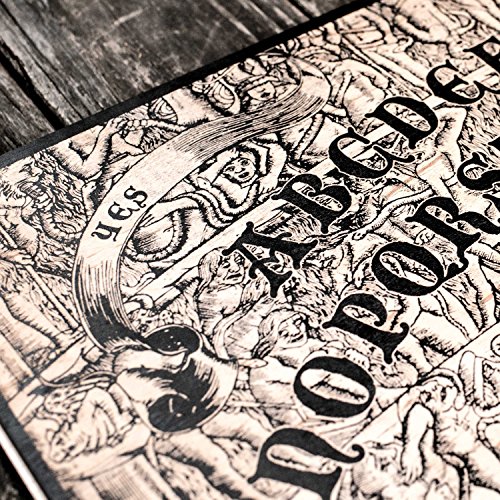 Spirit Board - Dante's Inferno With Skull Cursor 24X18 In #TOP2