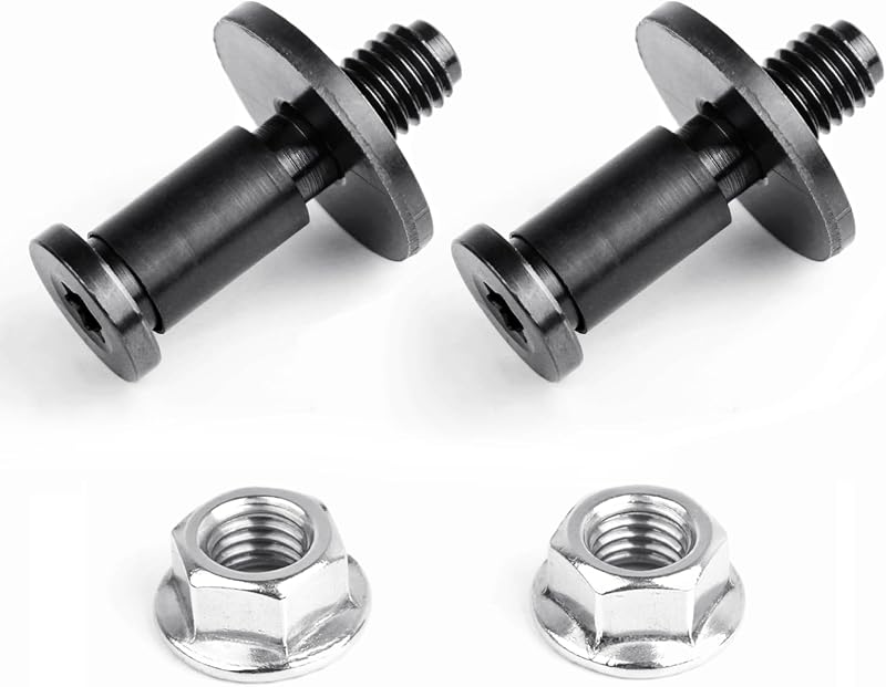 Par de parafusos batentes da tampa traseira UNIGT para Chevrolet Silverado, GMC Sierra, Escalade e Hummer – 2 unidades