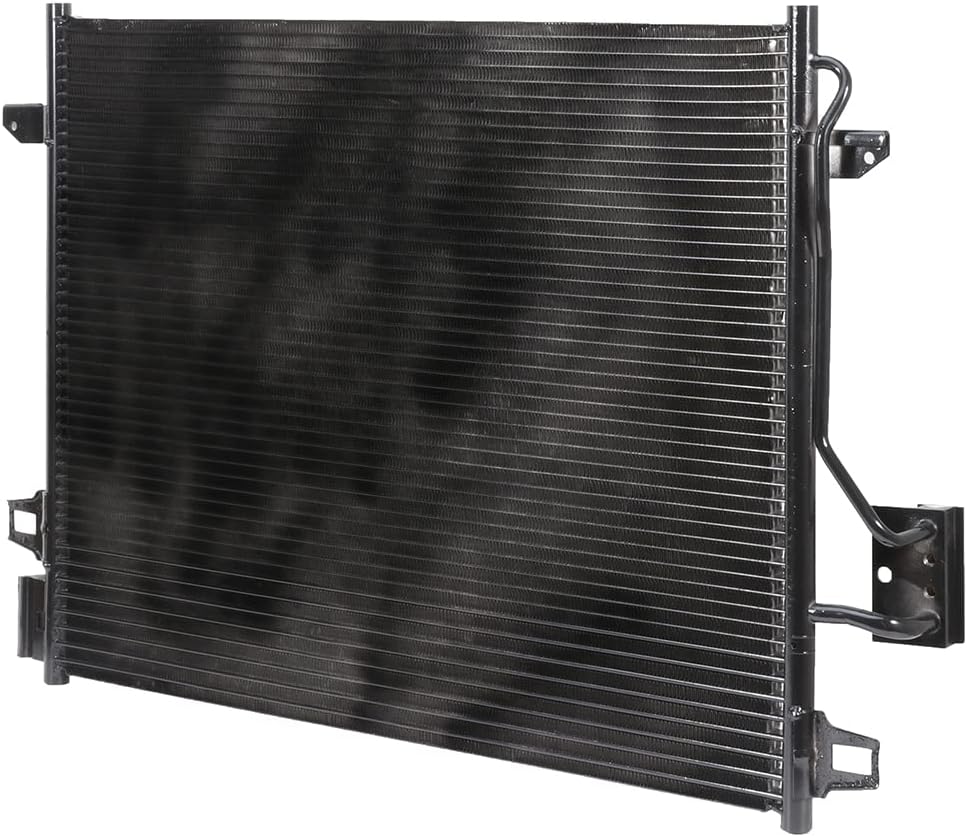 OCPTY Air Conditioning Condenser fits for 2008 2009 2010 2011 2012 2013 2014 2015 2016 2017 2018 2019 for Dodge Grand for Caravan A/C Aluminum Condenser
