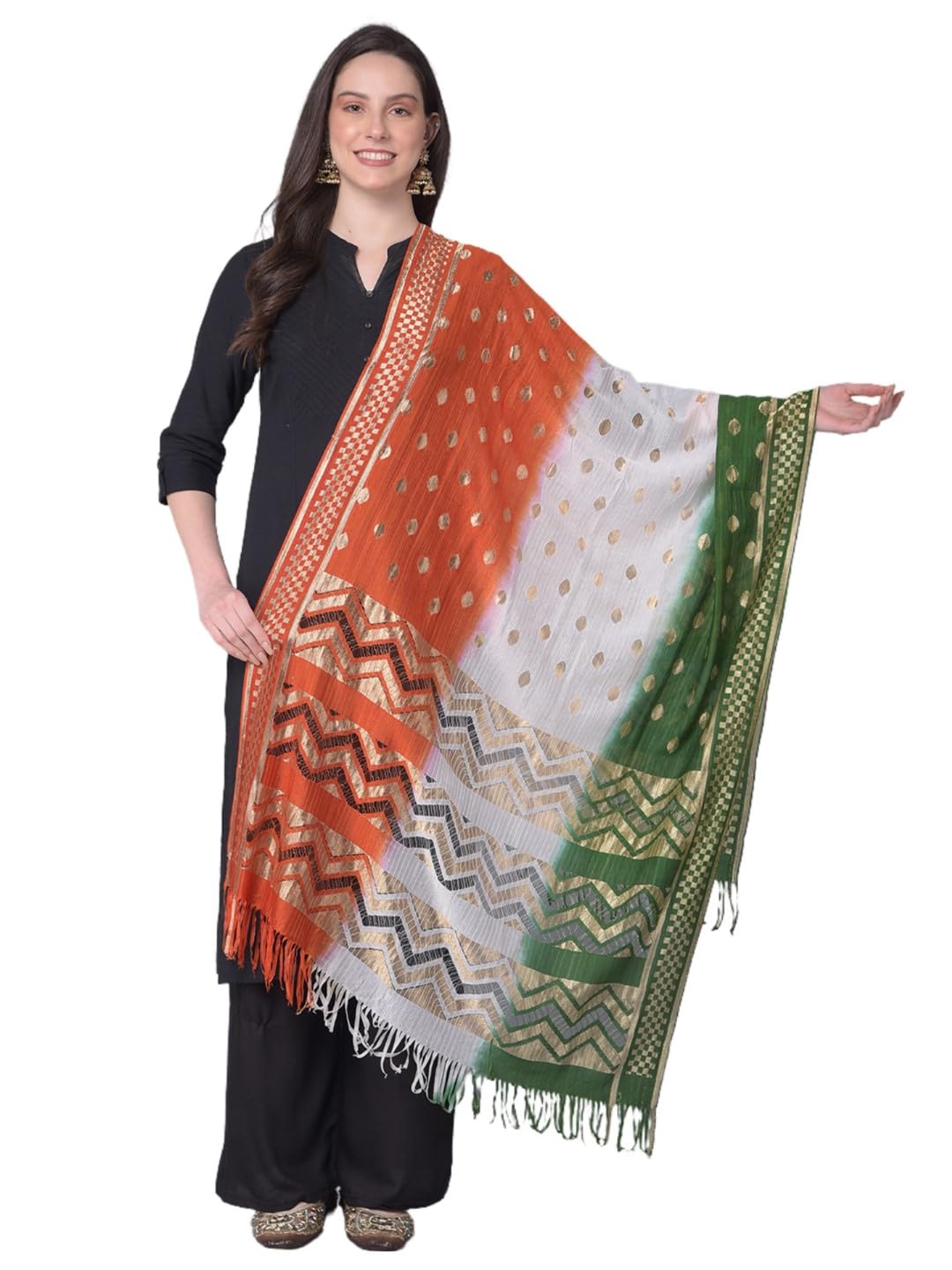 a r silk Women's Multicoloured Art Silk Dupatta-picture-16