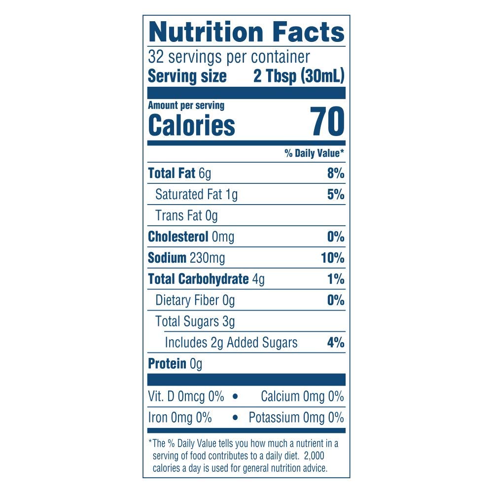 Hellmanns Classics Balsamic Vinaigrette Salad Dressing Salad Bar Bottles Gluten Free No Artificial Flavors or High Fructose Corn Syrup Colors from Natural Sources 32 oz Pack of 6 product thumbnail 4