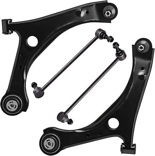 Detroit Axle - Brazos de control inferiores delanteros para Dodge Grand Caravan 2008-2020, Chrysler Town & Country 2008-2016, 2 brazos de control