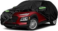 Vista 1 de Fundas impermeables para automóvil de repuesto para Hyundai Kona 2018-2025, 6 capas para todo tipo de clima, ajuste personalizado, con puerta