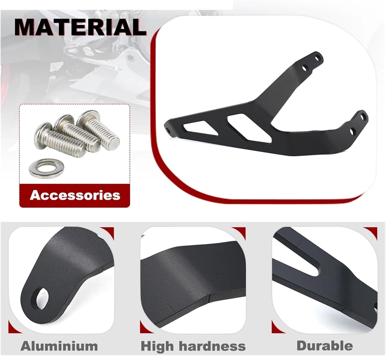 Motorcycle Accessories Aluminum Exhaust Hanger Bracket Muffler Support Holder Fit For Ducati 959 Panigale 2016 2017 2018 2019,smoothly