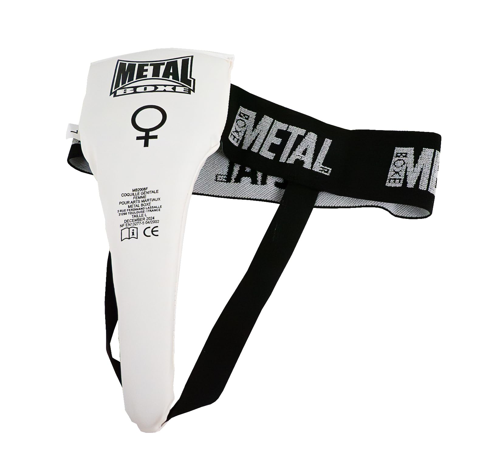 Metal Boxe MB2008F - Protección del abdomen inferior para mujer
