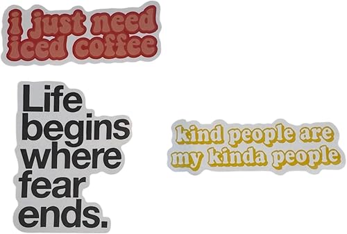 Miniatura 3 de Calcomanías inspiradoras, 50 calcomanías motivacionales para botellas de agua, citas positivas para diario, álbumes de recortes, estéticas,