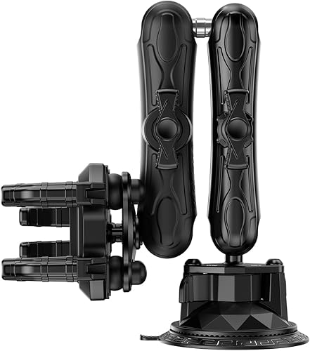 Miniatura 7 de Ulefone Armor Mount Max - Soporte para tablet para cochecamión, parabrisas + salpicadero, soporte de ventosa para soporte de camión360 Soporte de