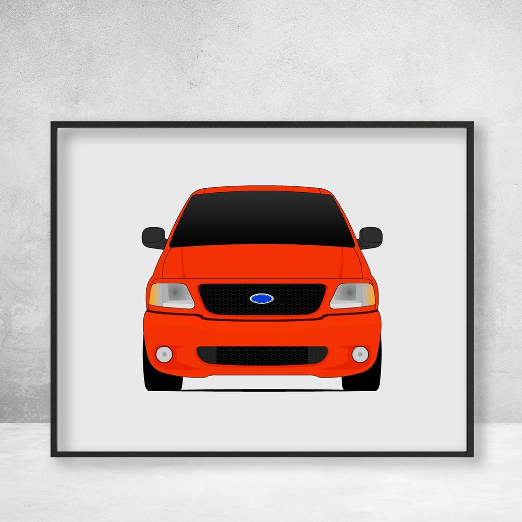 Buy Poster Inspired by Ford F-150 SVT Lightning from the Fast and the