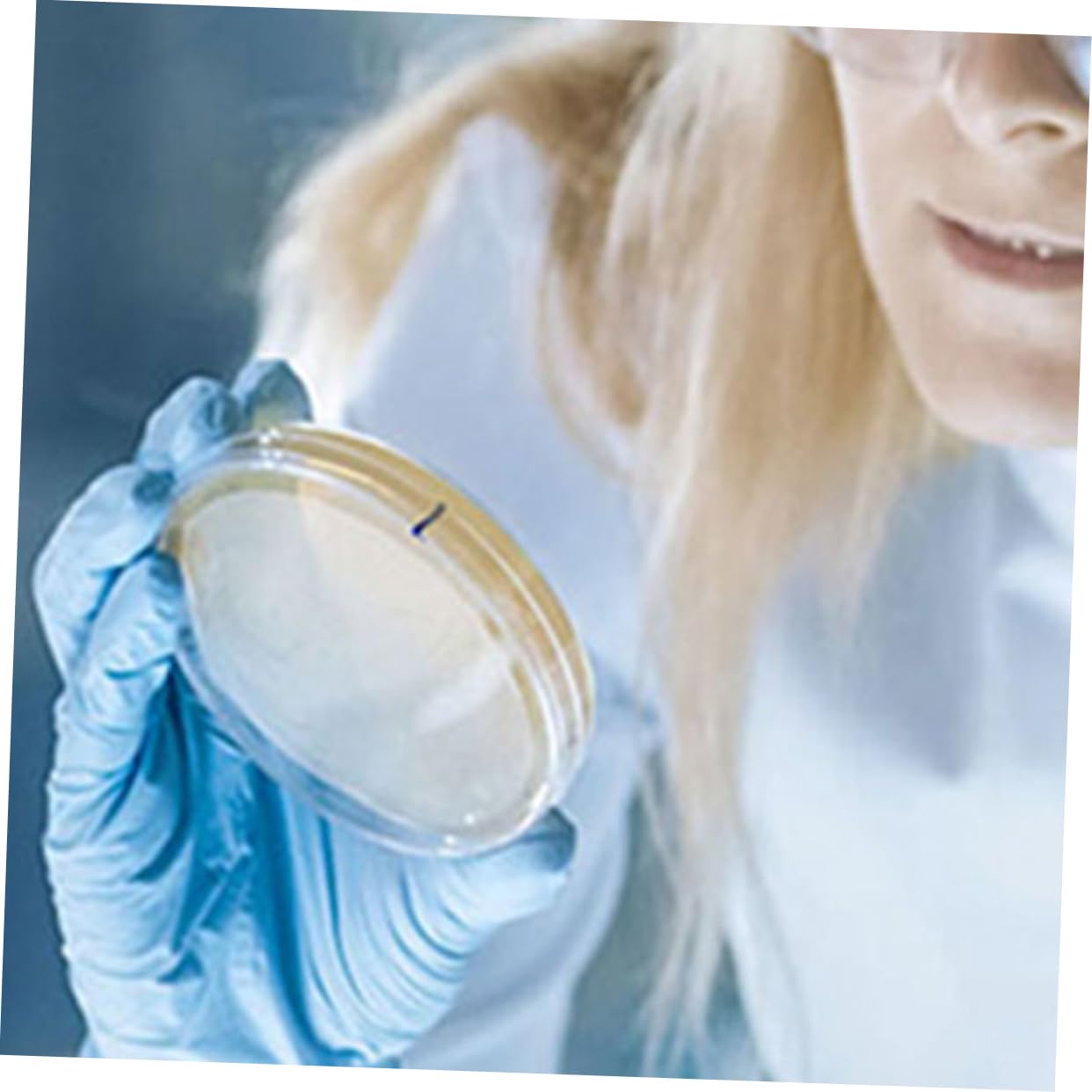 OUNONA 5sets Sturdy Petri Dishes Lids 100ml Cell Culture Plates Plastic for Lab Use 20pcs*5