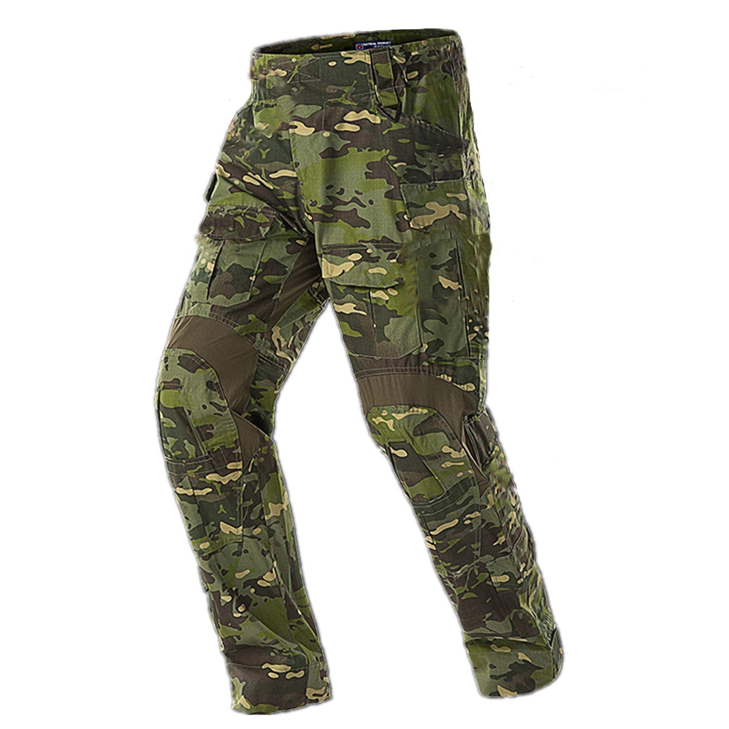 Pantaloni Traspiranti Multitasche Airsoft Camicia Mimetica Camo Abbigliamento Militare Militare per Uomo