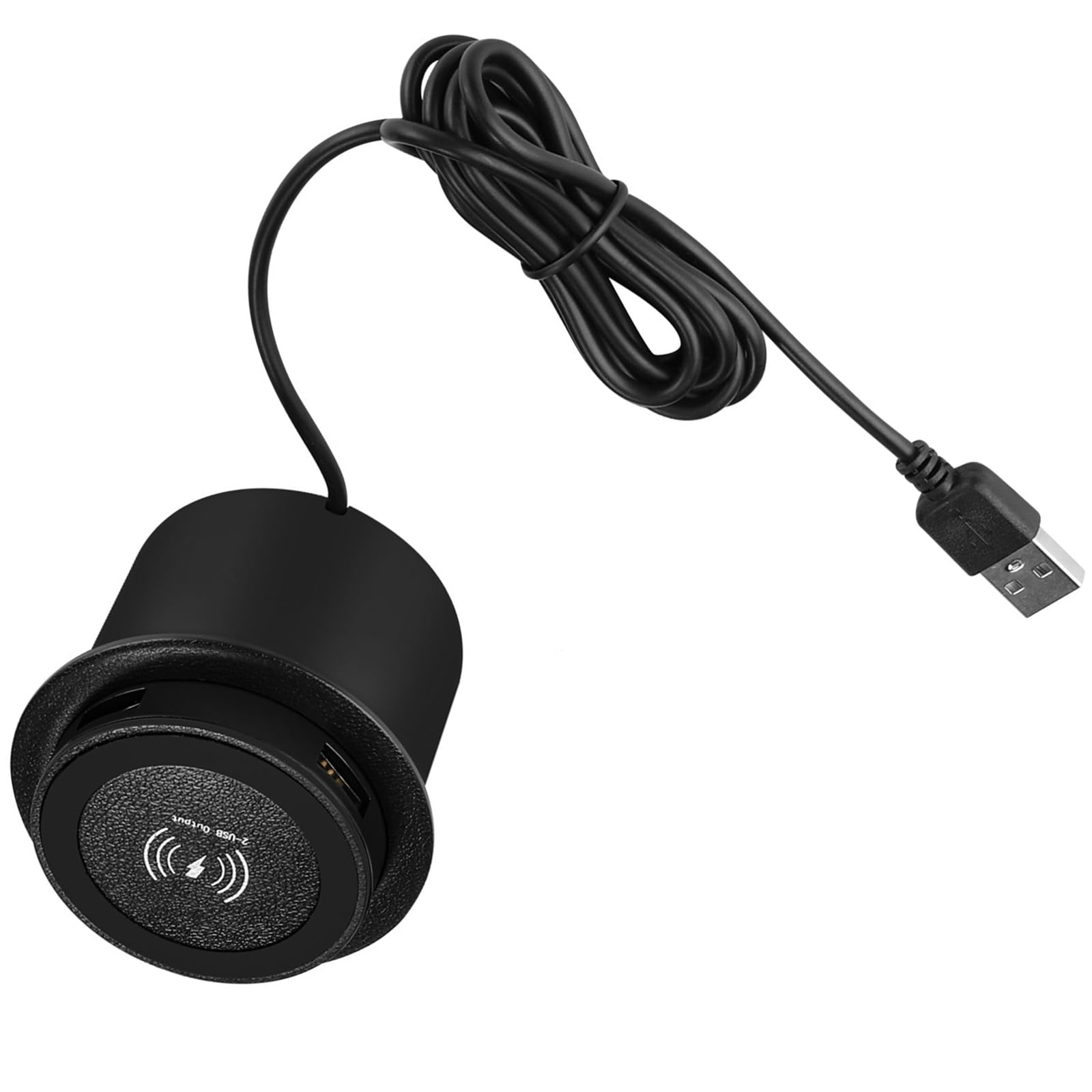 3-in-1 Wireless Charger Embedded Fast Charging Desktop Charging Station Stand for Smartphone