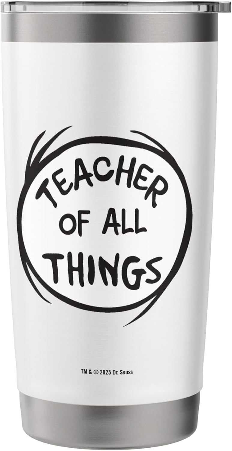 Teacher of All Things Emblem Stainless Steel Insulated Tumbler