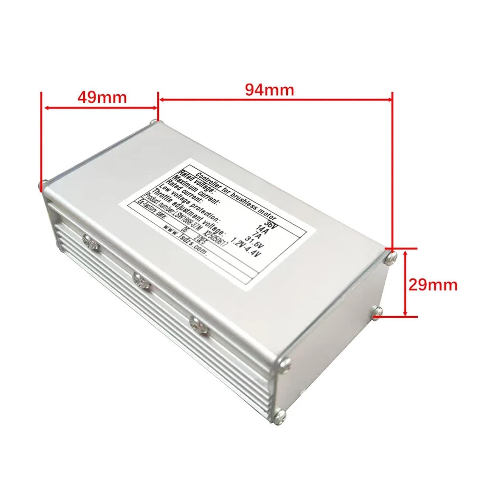 Kontroler silnika bezszczotkowego prądu stałego LSW1888-37M 36V 14A do skuterów elektrycznych części prędkości akcesoria MTB regulator prędkości