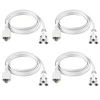 Vista 12 de SHOPLED Cable de alimentación de enchufe de 5 pies T5 T8 Cable de alimentación de tubo LED con interruptor de encendido/apagado Enchufe de 3