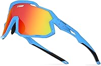 Vista 22 de X-TIGER Gafas de sol polarizadas para niños y niñas, lentes de sol de béisbol polarizadas para niños de 8 a 14 años, UV400, gafas de ciclismo
