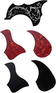ERINGOGO Acoustic Guitar Picks 5Pcs Guitar Pickguard Scratch Plate Acoustic Guitar Shield for Acoustic Guitar Ukulele Accessory Guitar Picks for Acoustic Guitar