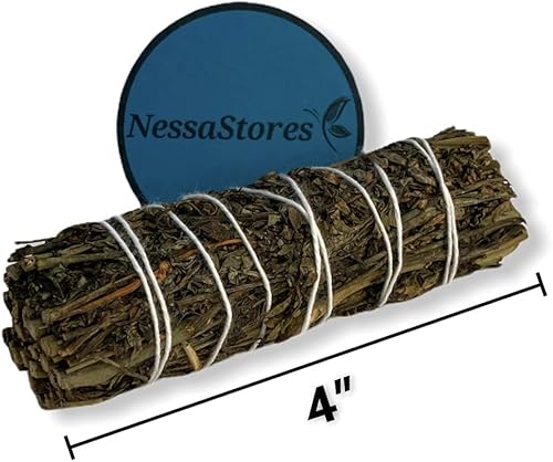 Miniatura 3 de Ruda Rue - 14 barras para difuminar, 4 pulgadas atadas a mano, totalmente naturales, de origen ético para limpieza del hogar, limpieza de energía