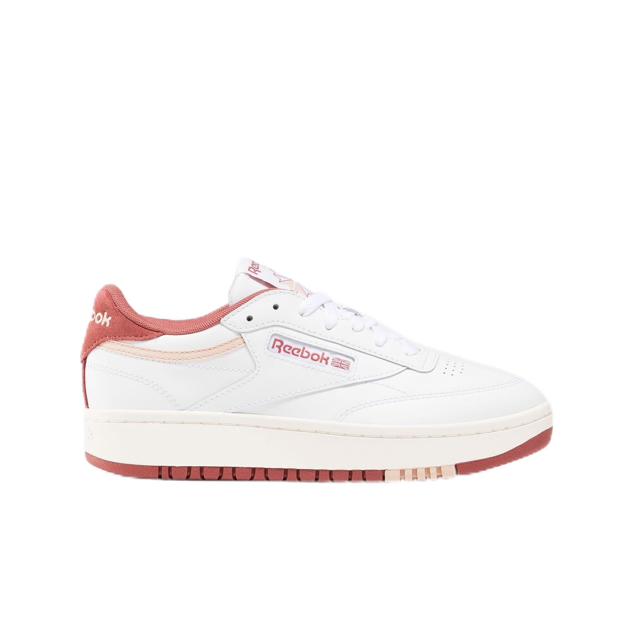 Reebok Female Adult Club C Double White/White/SEDROS 4.5