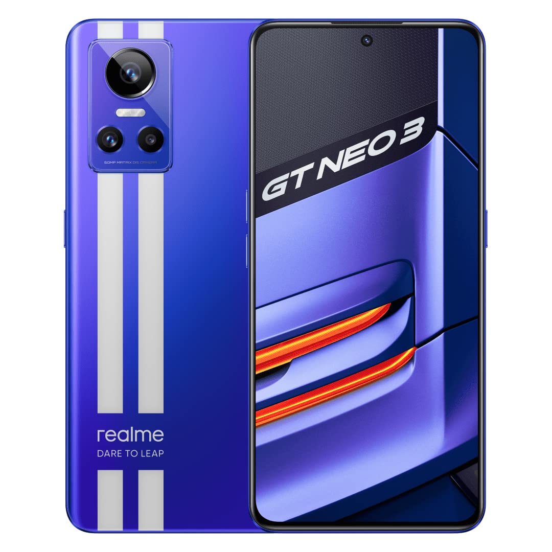 Realme GT Neo 3 (Nitro Blue, 8GB RAM, 128GB Storage): Buy Online
