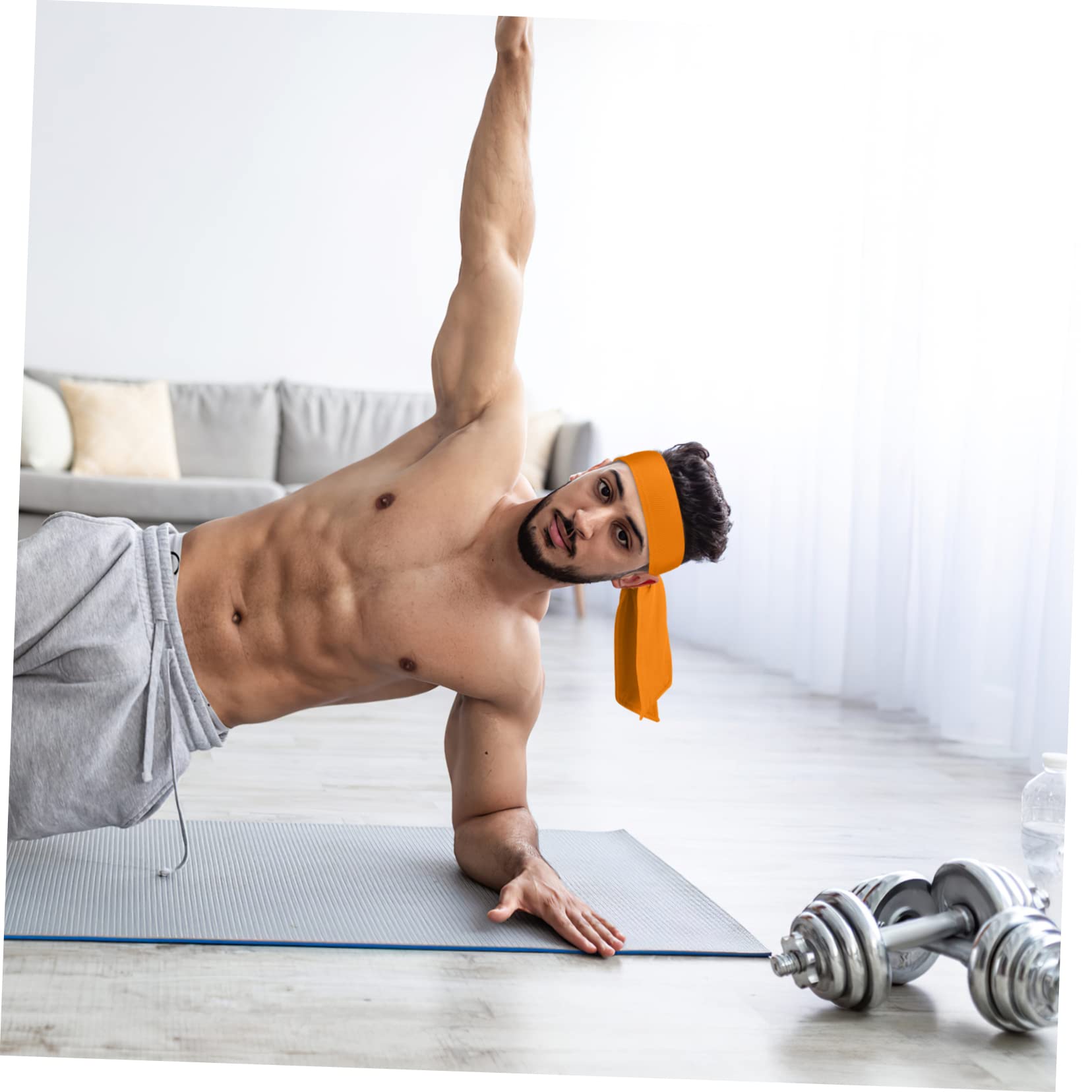 SUPVOX Bandana De Sport Absorbant La Sueur Bandeau Sport Bandeau De Sport Doublures De Chapeau sans Sueur pour Hommes Bandeaux pour Femmes Bandeaux pour Hommes