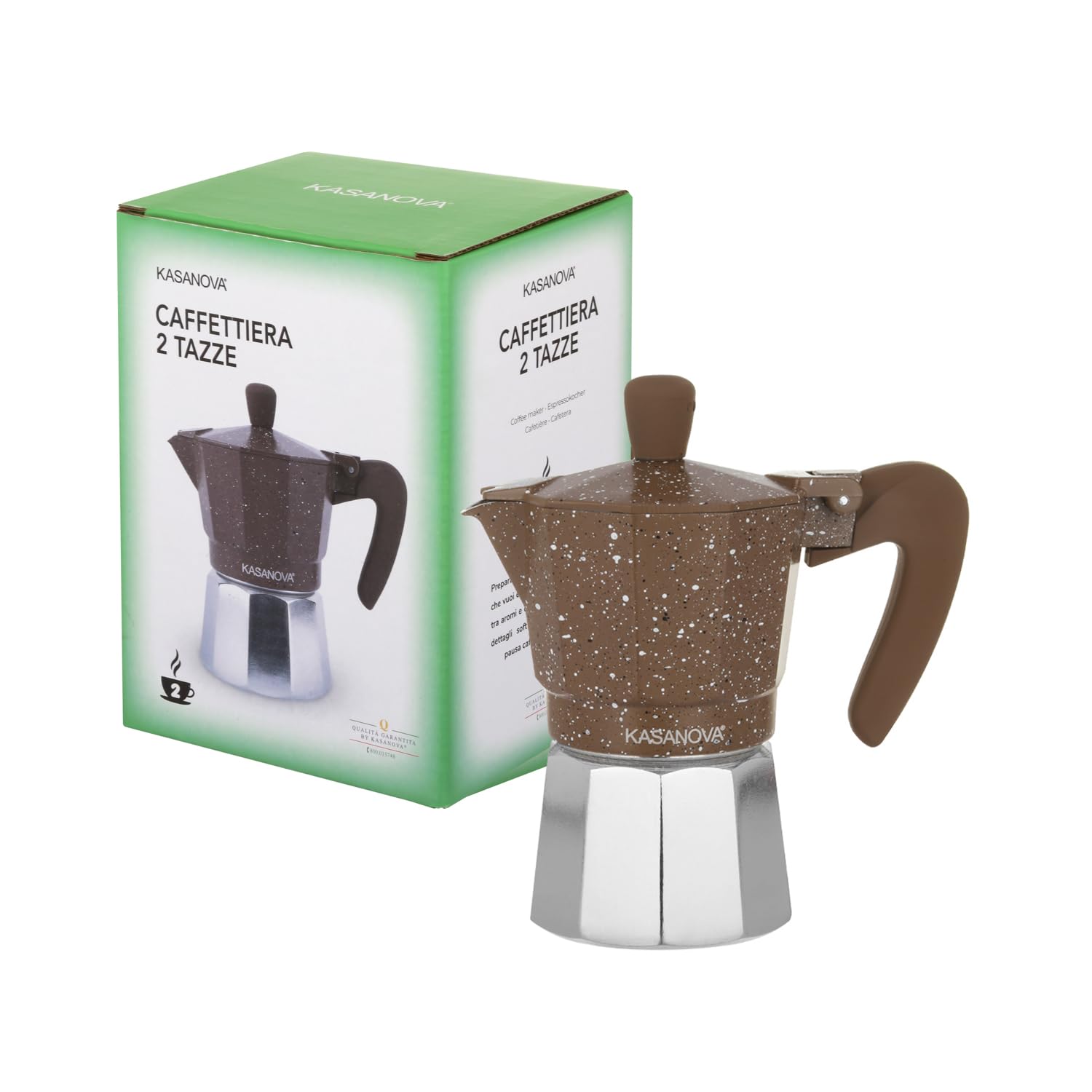 MUALIK Eso e caffettiera, Moka for Uso Alimentare Compatto Fai da Te Strumento for Fare Il caffè, Moka for la Classica Produzione di caffè Italiana e Cubana, caffetteria
