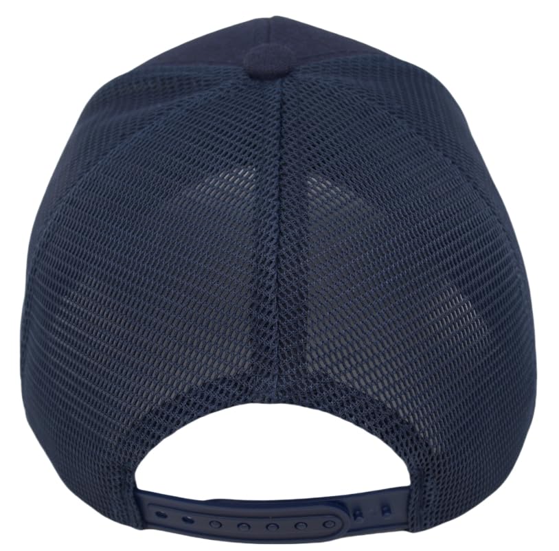 Image of American Flag Trucker Cap, Regular & XL-3XL, Big Head Snapback Patriotic Baseball Hat (Up to Size 8)