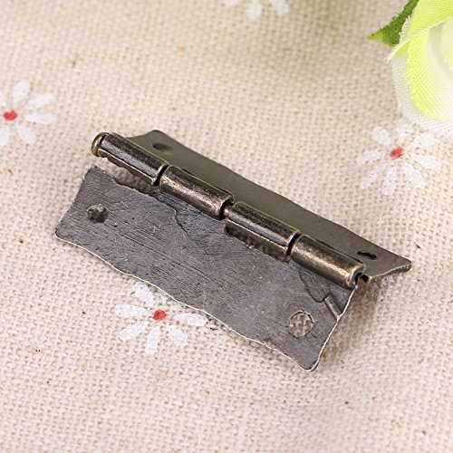 Nikou Hinges - 10Pcs Spring Hinge 0°-270° Antique Bronze Case Hinges Cabinet Jewelry Box Hinges Door Furniture Wood Case - Image 4