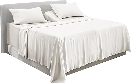 Miniatura 57 de Hearth & Harbor Sábanas tamaño individual con bolsillos extra profundos – Juego de sábanas de lujo de 3 piezas para colchones de hasta 24 pulgadas