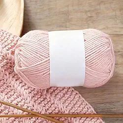 Fio macio para crochê, crochê - cores brilhantes, perfeito para cachecóis, xales, cobertores e roupas, rosa