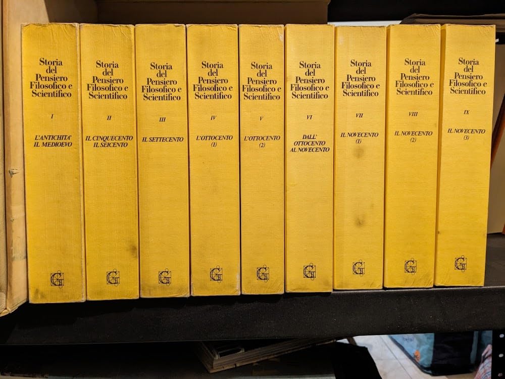 Storia del pensiero filosofico e scientifico - 9 vol