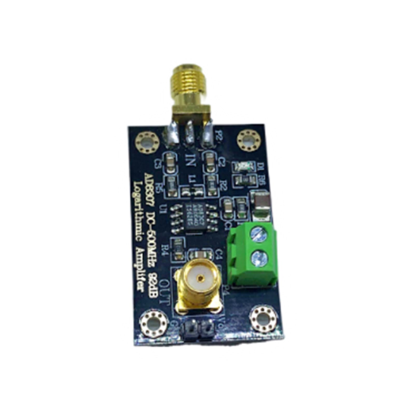 AD8307 RF Power Detector Module DC5V 500MHz Potenza RF Log Amplificatore Board RF Trasmettitore Test Circuito