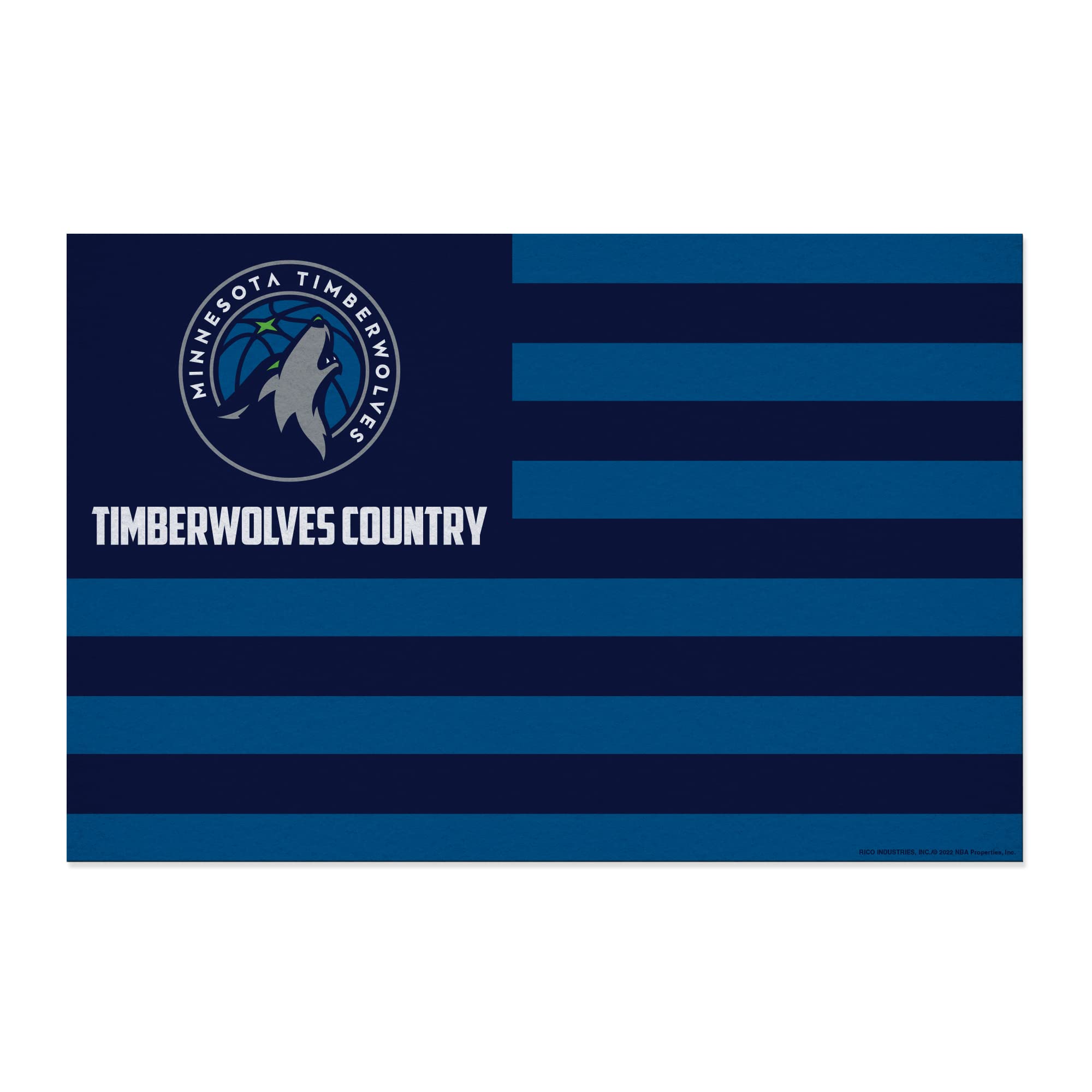 Rico Industries NBA Basketball Minnesota Timberwolves Country 25
