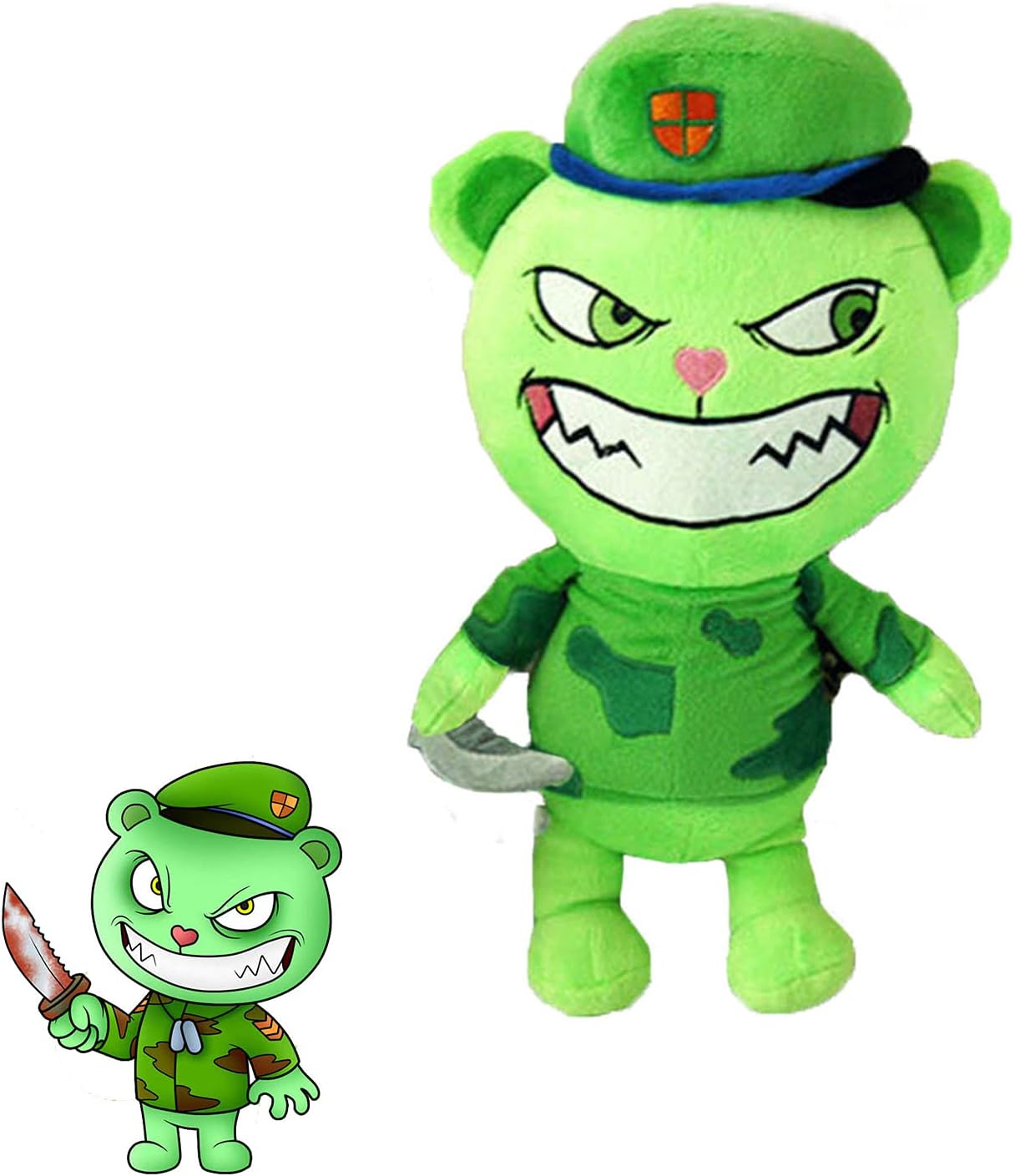 Amazon Co Jp 15 7インチハッピーツリーフレンズフリッピーぬいぐるみ アニメーションファンのための1 2個のフリッピーぬいぐるみhtfぬいぐるみ Fliqpy おもちゃ