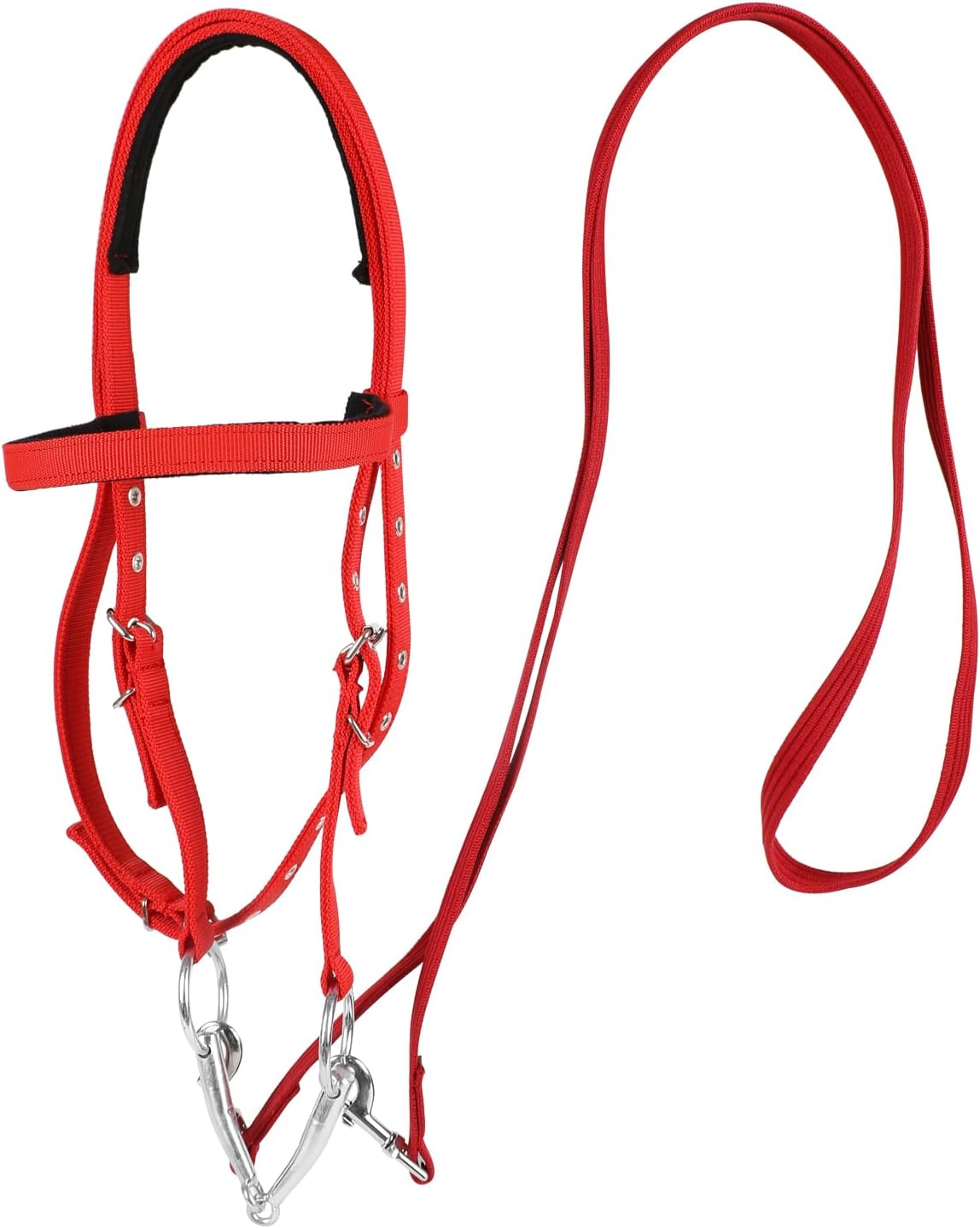 Horse Bridle Bridle Rein Harness Adjustable Horse Bridle Headstall Equestrian Reins