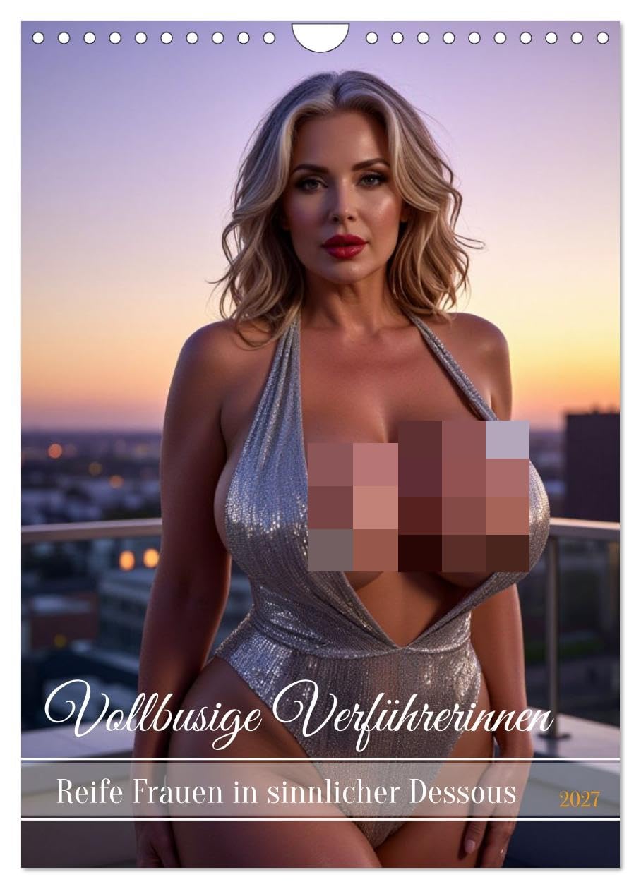 Calendar 2027 · Busty seductresses