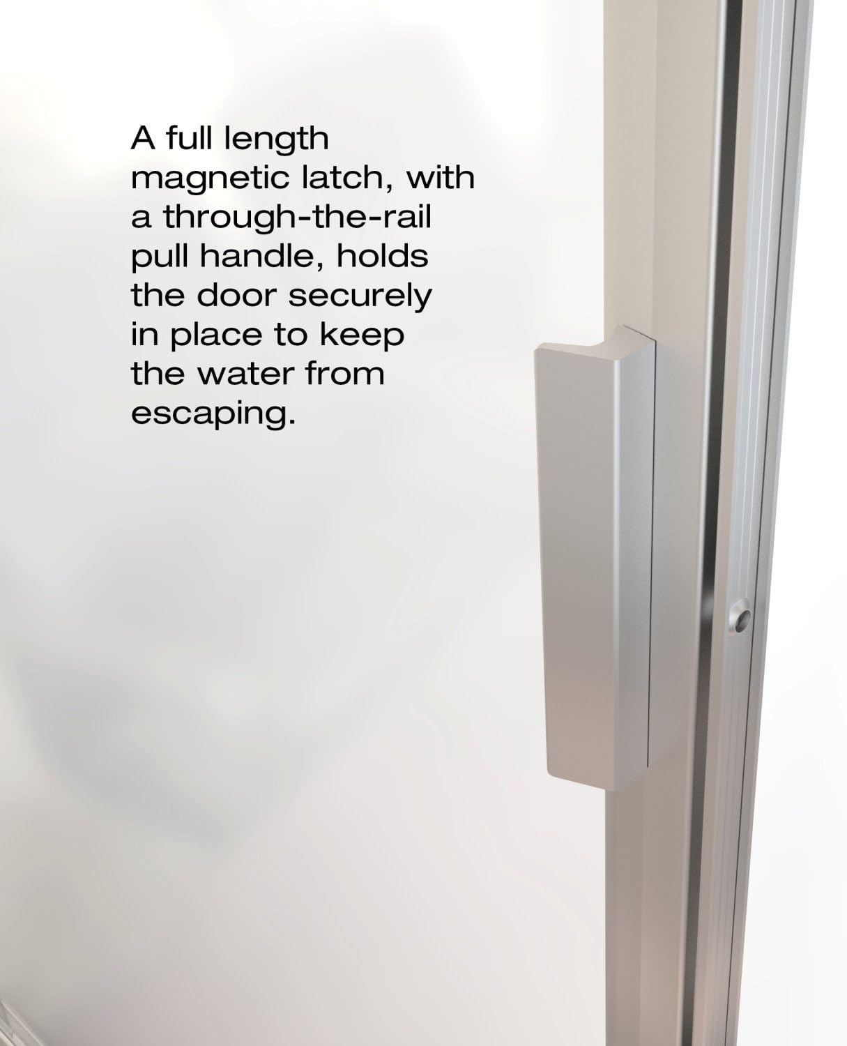 Basco Shower Door Deluxe Neo Angle Shower Door, Clear Glass, Brushed Nickel Finish 15.5 x 26.5 x 15.5 inches