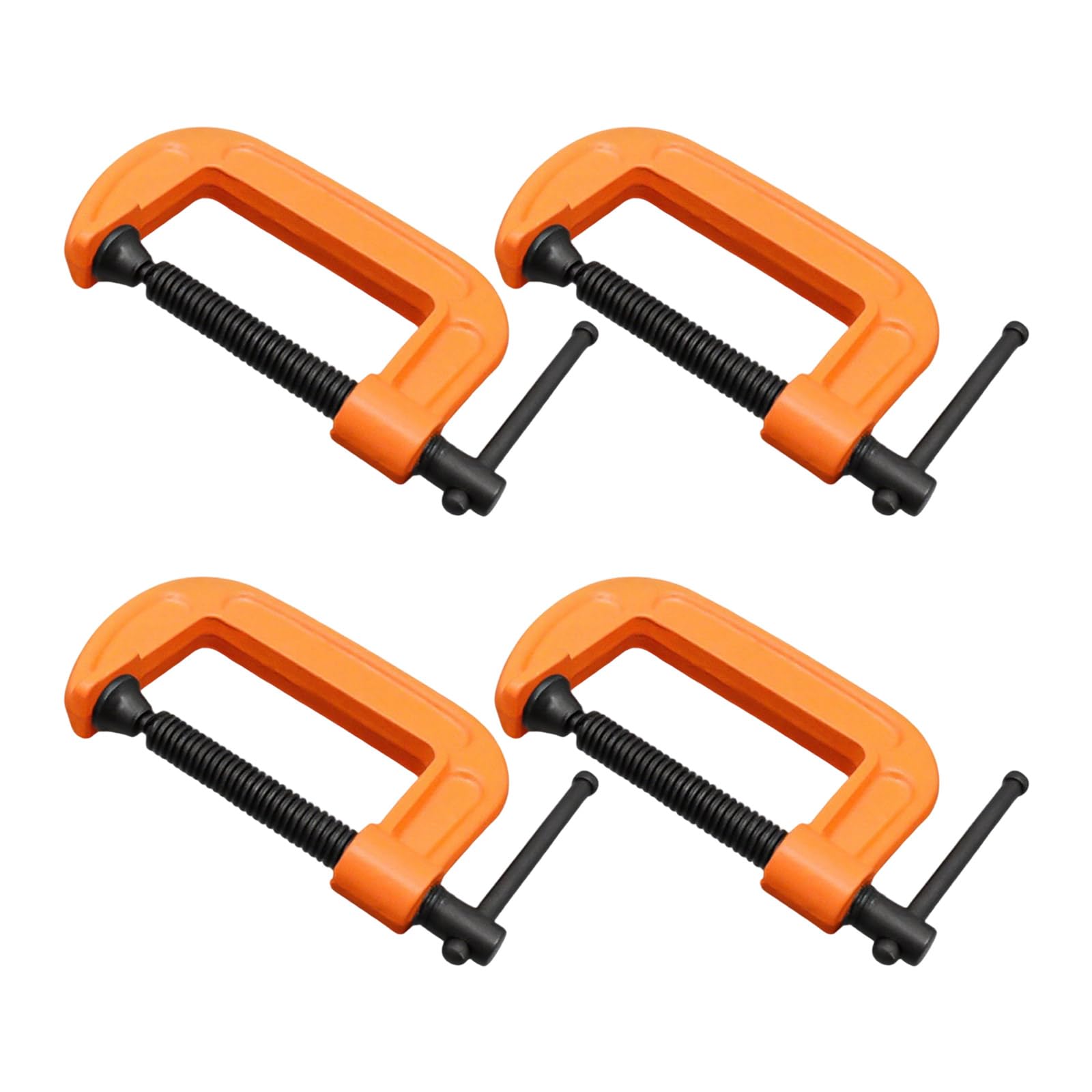 Msioytog B 2 In Carbon Steel Workshop Clamp For Stable Positioning Adjustable G Clamp