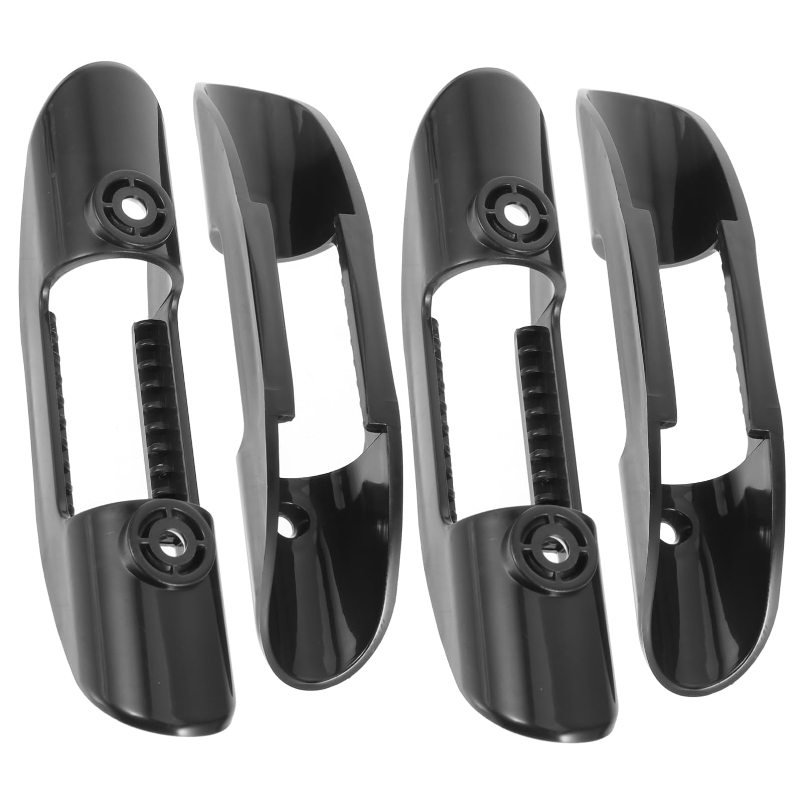 ibasenice Paddelschnalle Kajak Paddelhalter Clip Universeller Paddelhalter Paddelklemme Für Kanus Halter Für Paddelhalterung An Deck Montierte Paddelklemme Paddel-Clip Plastik Black