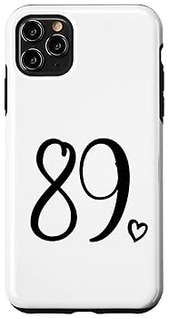 Amazon.com: iPhone 11 Pro Max Number 89 Eighty-Nine For