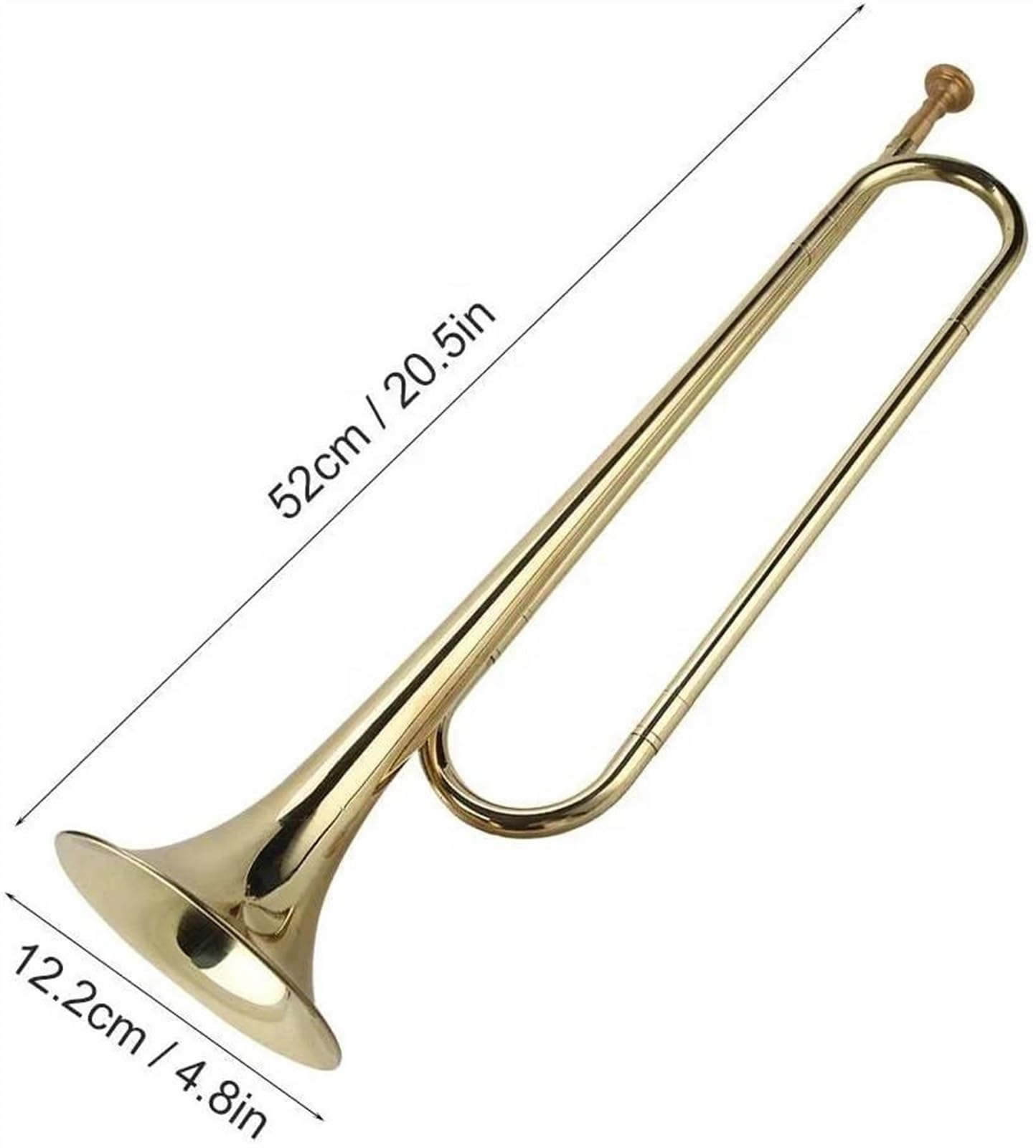 Professionisti tromba Tromba Gold Bugle Per Strumenti A Fiato In Ottone