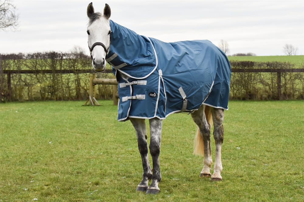 Jump Equestrian 50g Turnout Rug Dual Set with Detachable Neck Cover