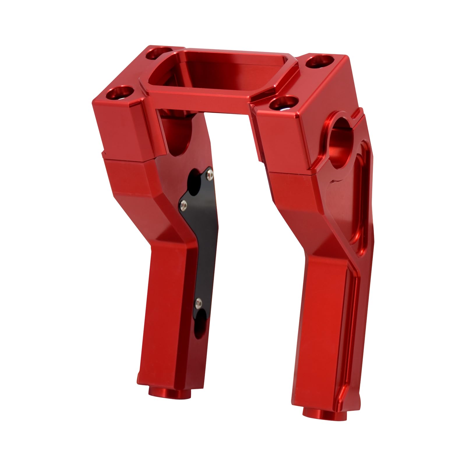 Motorcycle Handlebar Risers Handle Bar Riser Fit For Harley Softail Sport Glide Street Bob Lowrider ST FXST 2018-2023 with 1.0" Clamping Area (Red 6 inch tall)